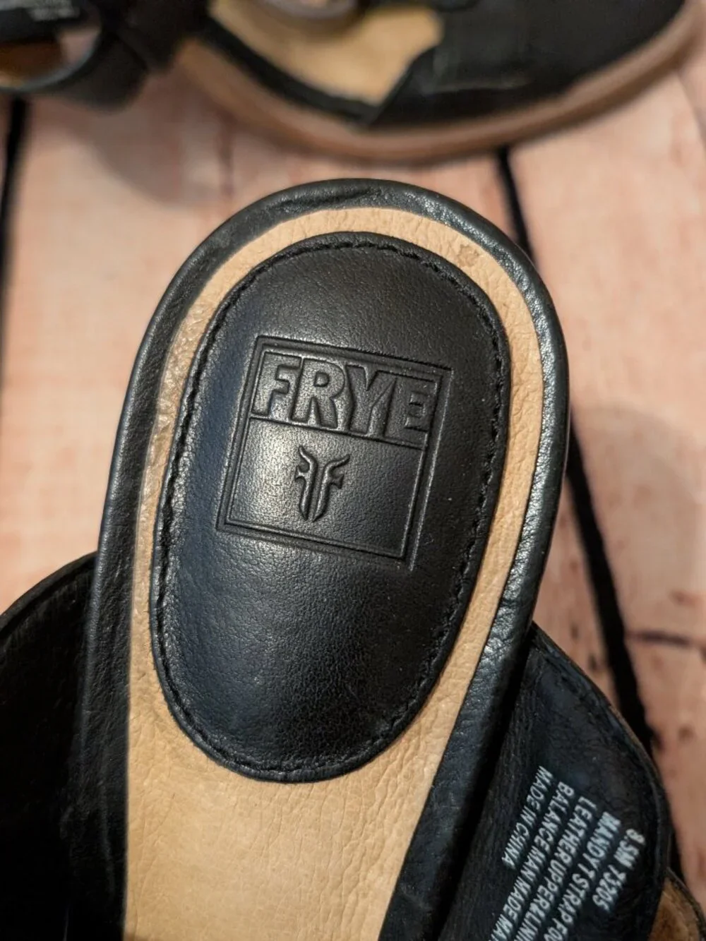 Frye leather mandy